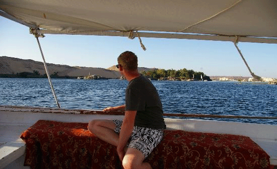 Felucca on the Nile, Aswan