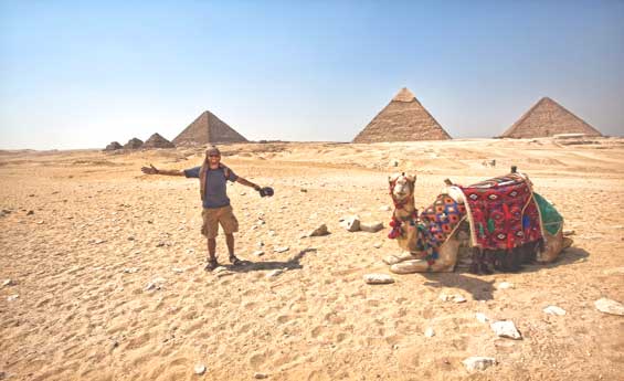 Giza Pyramids and the Sphinx