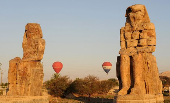 Colossi of Memnon, Luxor