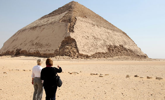 Bent Pyramid, dahshur pyramids