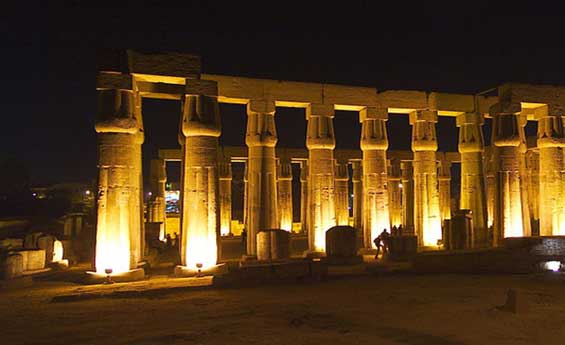 Sound & Light show at Karnak Temple 