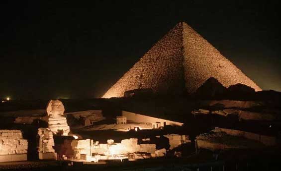 Sound and Light show Pyramids