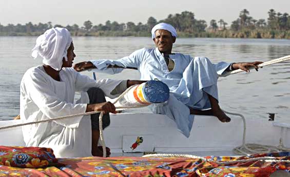Felucca Ride in Aswan Felucca Ride in Aswan