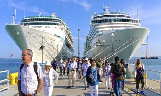 Cruises at Sharm El Sheikh port 