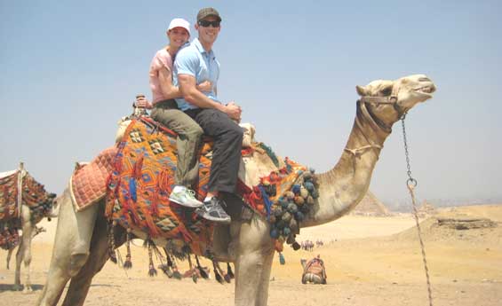 Camel Ride at Giza, Honeymoon tour Camel Ride at Giza, Honeymoon tour