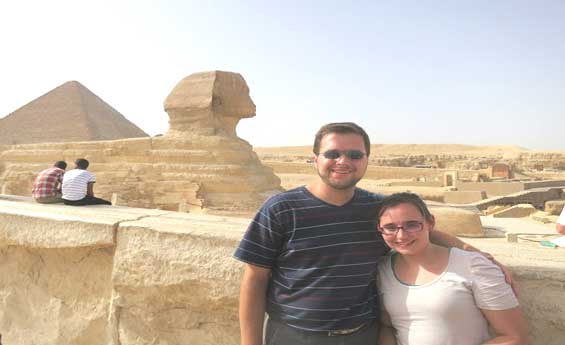 Pyramids and the Sphinx