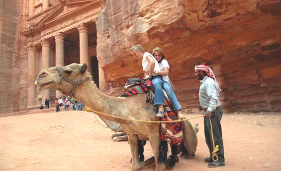 Riding Camel at Petra, Petra Tours from Cairo 