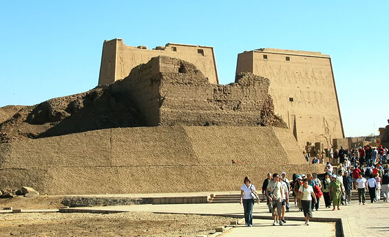 Edfu Temple, New Year holidays in Egypt