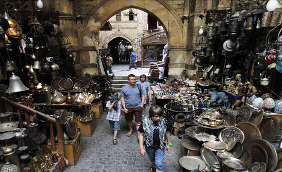 Khan El-Khalili market